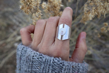 Load image into Gallery viewer, Grace Shield Ring (8.25-8.5)