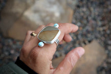 Load image into Gallery viewer, Land & Sky Ring (7.25-7.5)