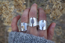 Load image into Gallery viewer, Hope Shield Ring (7-7.25)