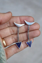 Load image into Gallery viewer, Lapis Lazuli Danglers