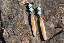 Load image into Gallery viewer, Box Elder Autumn Earrings
