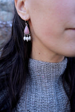 Load image into Gallery viewer, Blushing Heart Danglers