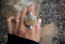 Load image into Gallery viewer, Land & Sky Ring (7.25-7.5)