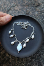 Load image into Gallery viewer, Lavender Pearl Necklace