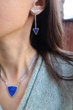 Load image into Gallery viewer, Lapis Lazuli Danglers