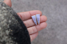 Load image into Gallery viewer, Lavender Studs 1