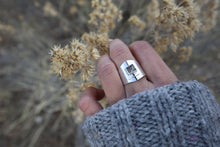 Load image into Gallery viewer, Hope Shield Ring (7-7.25)