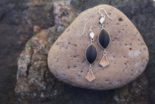 Load image into Gallery viewer, Midnight Light Danglers