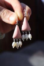Load image into Gallery viewer, Blushing Heart Danglers