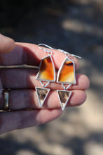 Load image into Gallery viewer, Fire & Earth Earrings