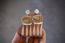 Load image into Gallery viewer, Land & Sky Post-Back Danglers