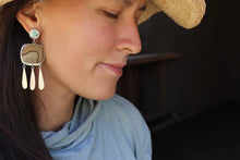 Load image into Gallery viewer, Land & Sky Post-Back Danglers