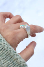 Load image into Gallery viewer, Signet Tri-Stone (9.5)
