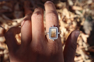 Golden Light Ring (size 8)