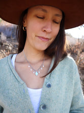 Load image into Gallery viewer, Lavender Pearl Necklace
