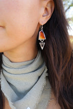 Load image into Gallery viewer, Fire &amp; Earth Earrings
