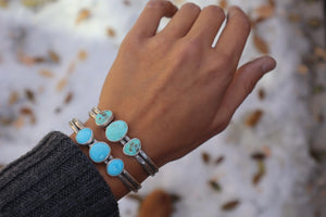 Hearty Cuff w. Egyptian Turquoise
