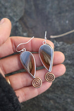 Load image into Gallery viewer, Evolution Swirl Danglers
