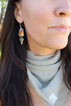 Load image into Gallery viewer, Fire &amp; Earth Earrings
