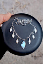 Load image into Gallery viewer, Lavender Pearl Necklace
