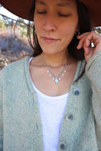 Load image into Gallery viewer, Lavender Pearl Necklace
