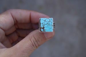 Blue Fissures Ring (7.75-8)