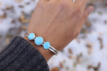 Load image into Gallery viewer, Hearty Cuff w. Egyptian Turquoise
