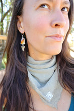 Load image into Gallery viewer, Fire &amp; Earth Earrings
