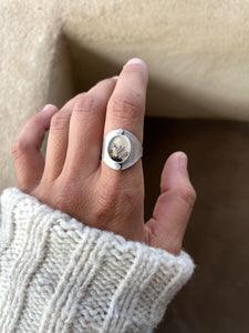 (Size 8.25-8.5) Clarity Ring