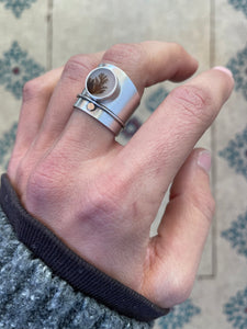 (Size 7.25-7.5) Plant Power Ring