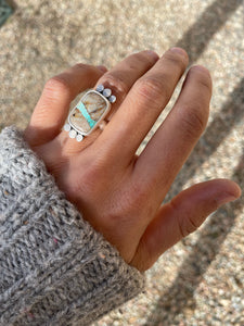 Spring Fed Ring (Size 6)